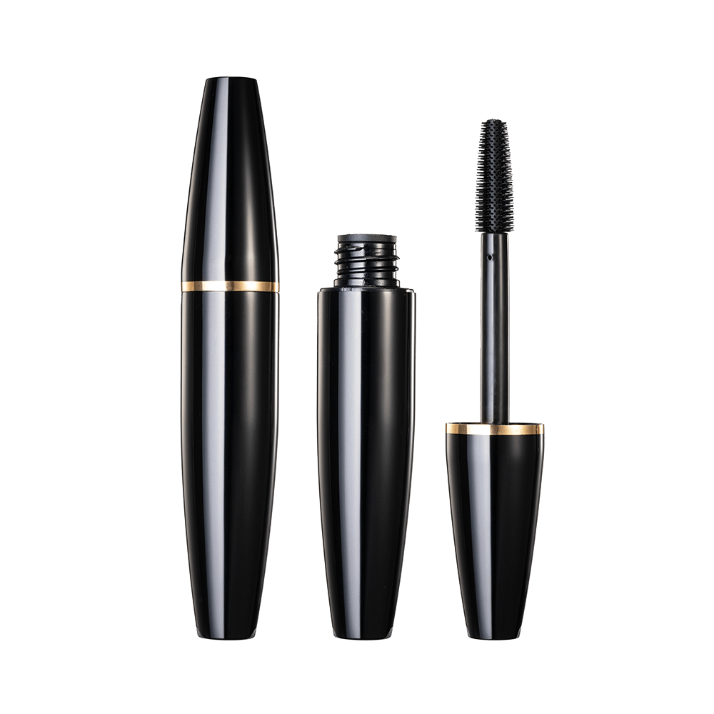Cumas Mór 10ml Tube Mascara Alúmanam Geal Dubh Folamh HM1128